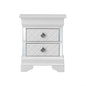Accent Nightstand - Silver Champagne