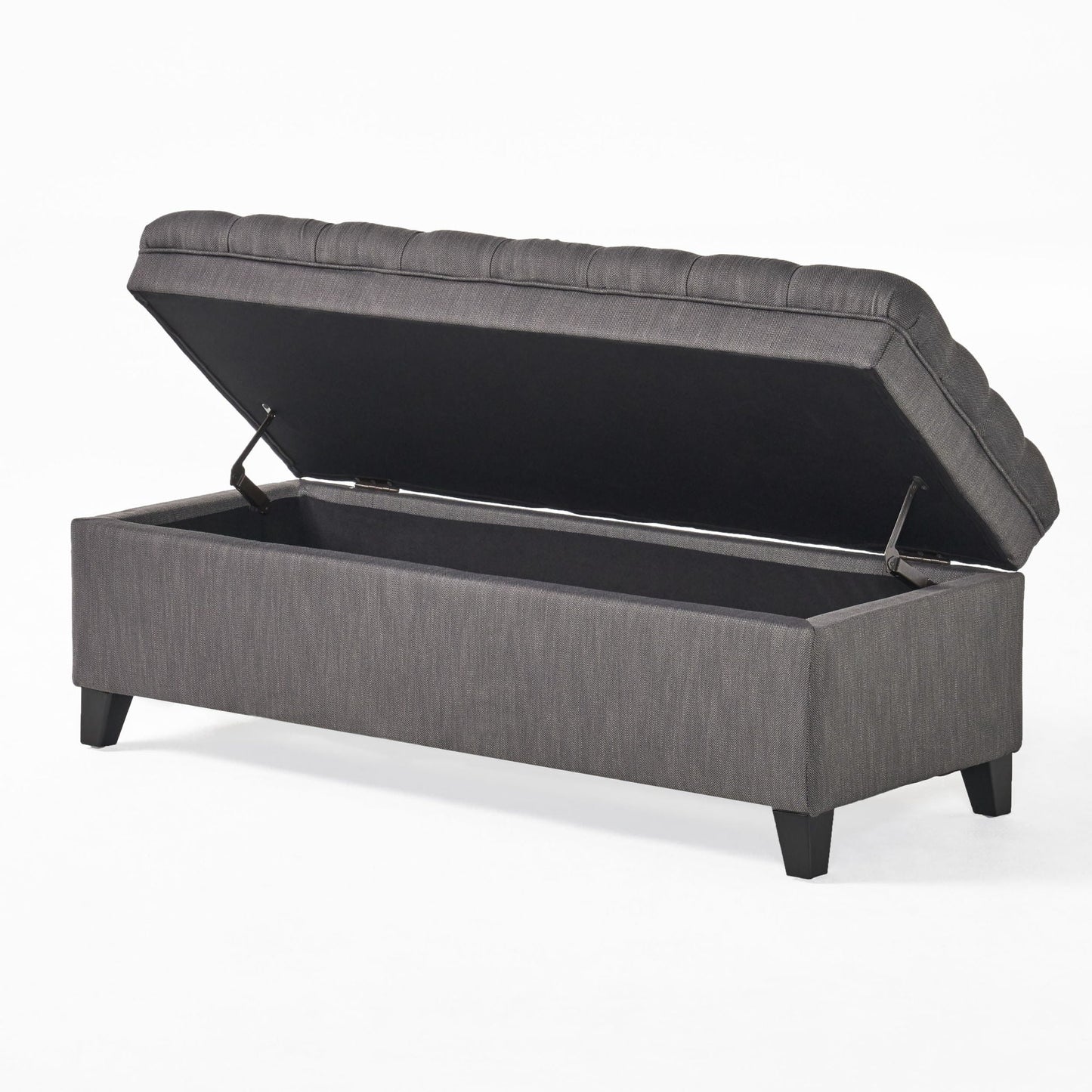 Juliana Storage Ottoman With Birch Legs