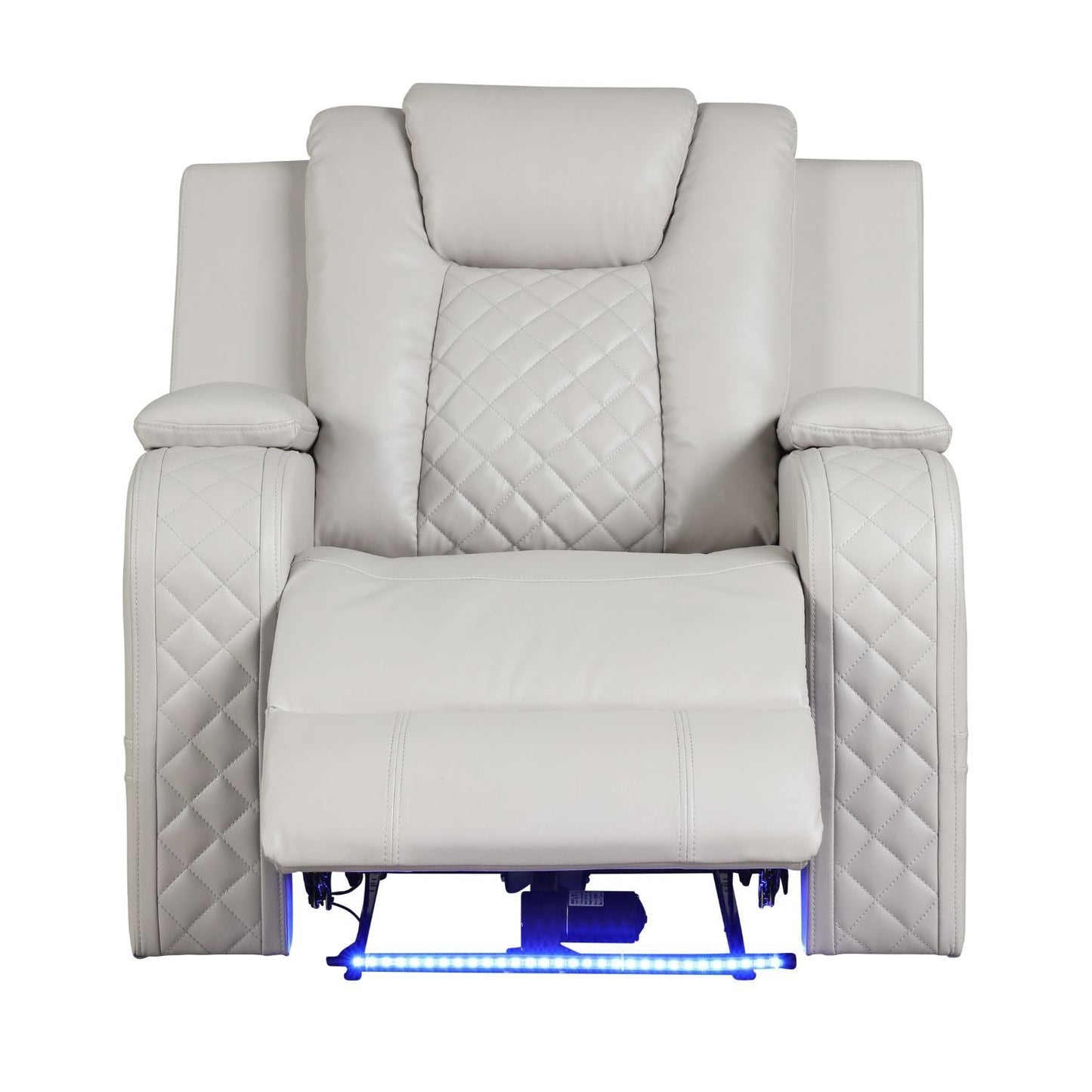Benz - Power Recliner Set With LED Lighting And USB Charging