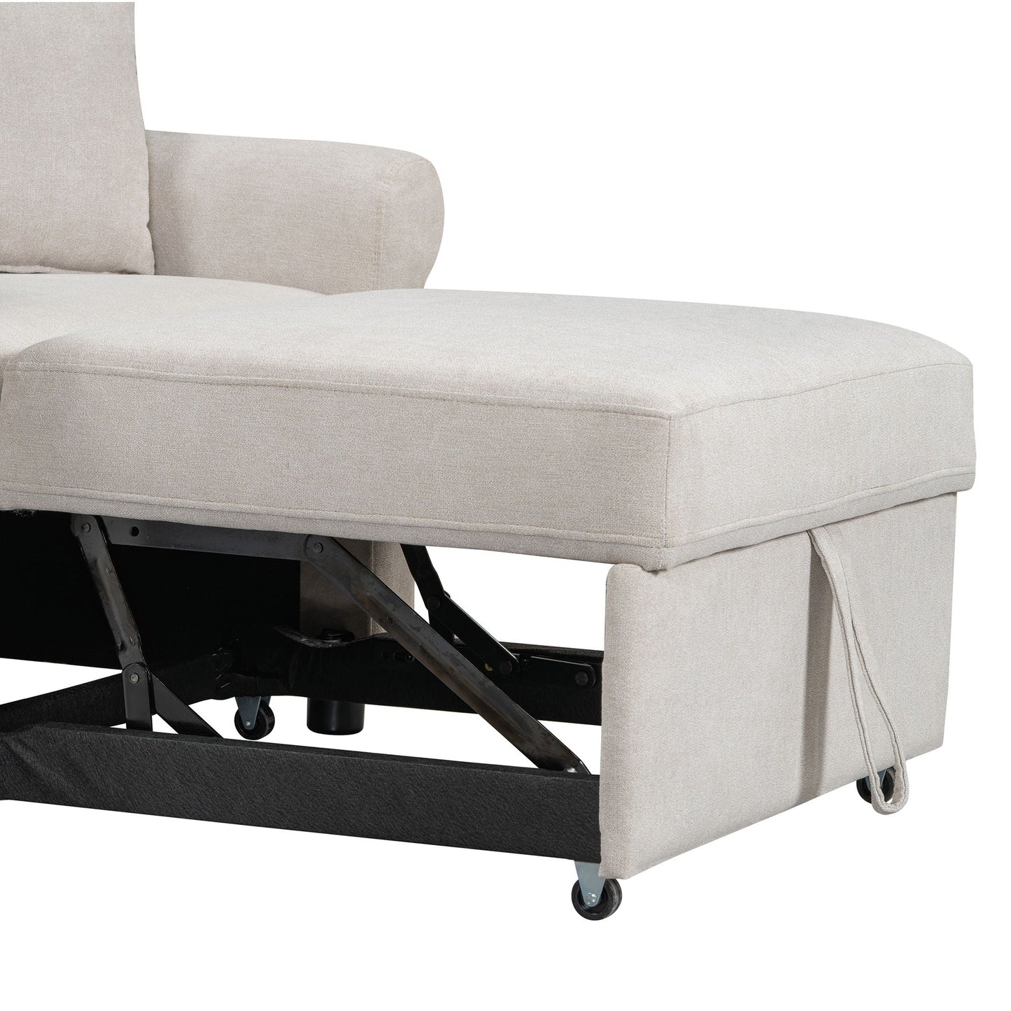 Convertible Sleeper Chair With Adjustable Backrest