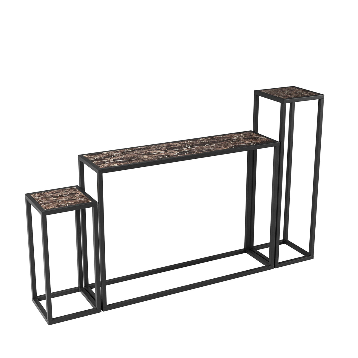 3-Piece Set of Narrow Table