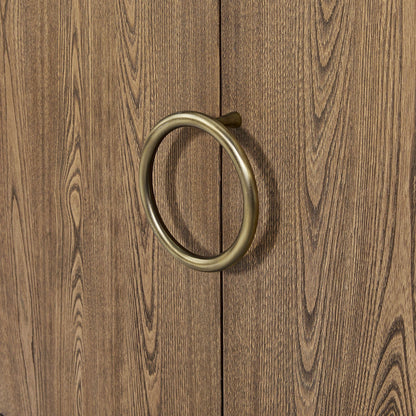 2 Door Server - Light Brown