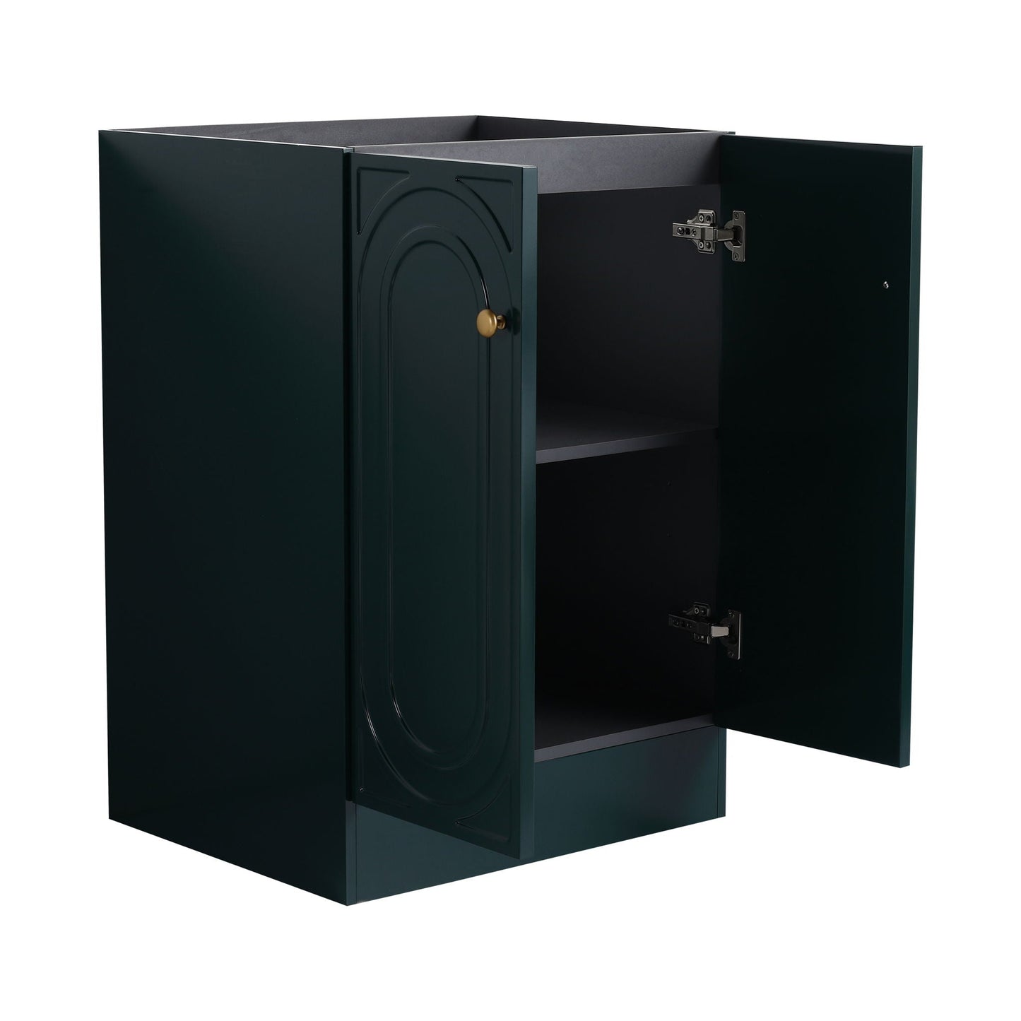 Modern Freestanding Bathroom Vanity With Soft Close Cabinet Doors