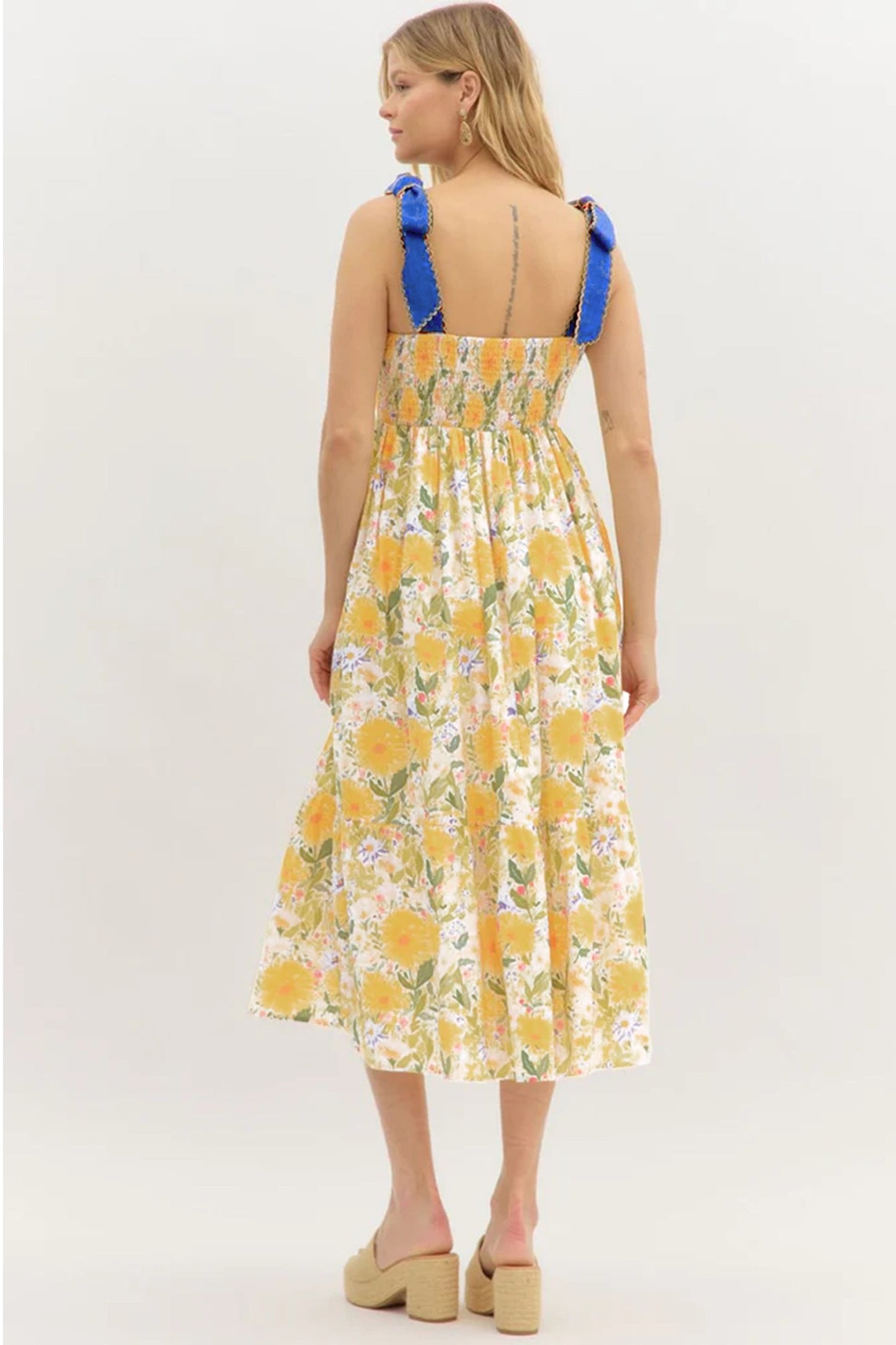 Emilia Straps High Waist Dress