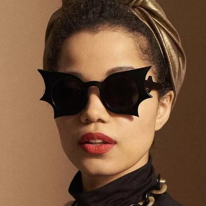 Bat-Wing Shaped Gothic Sunglasses