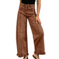 New Stylish Casual Loose-fit Wide-leg Denim Pants For Women