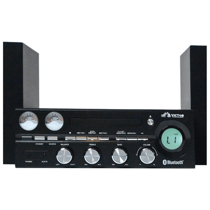 Victor Milwaukee 50W Desktop CD Stereo System Black - Refurbished