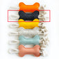 Pet Bone Shape Toy Creative Knot Felt Resistant To Bite Molars