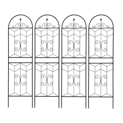 4 Pack Metal Garden Trellis