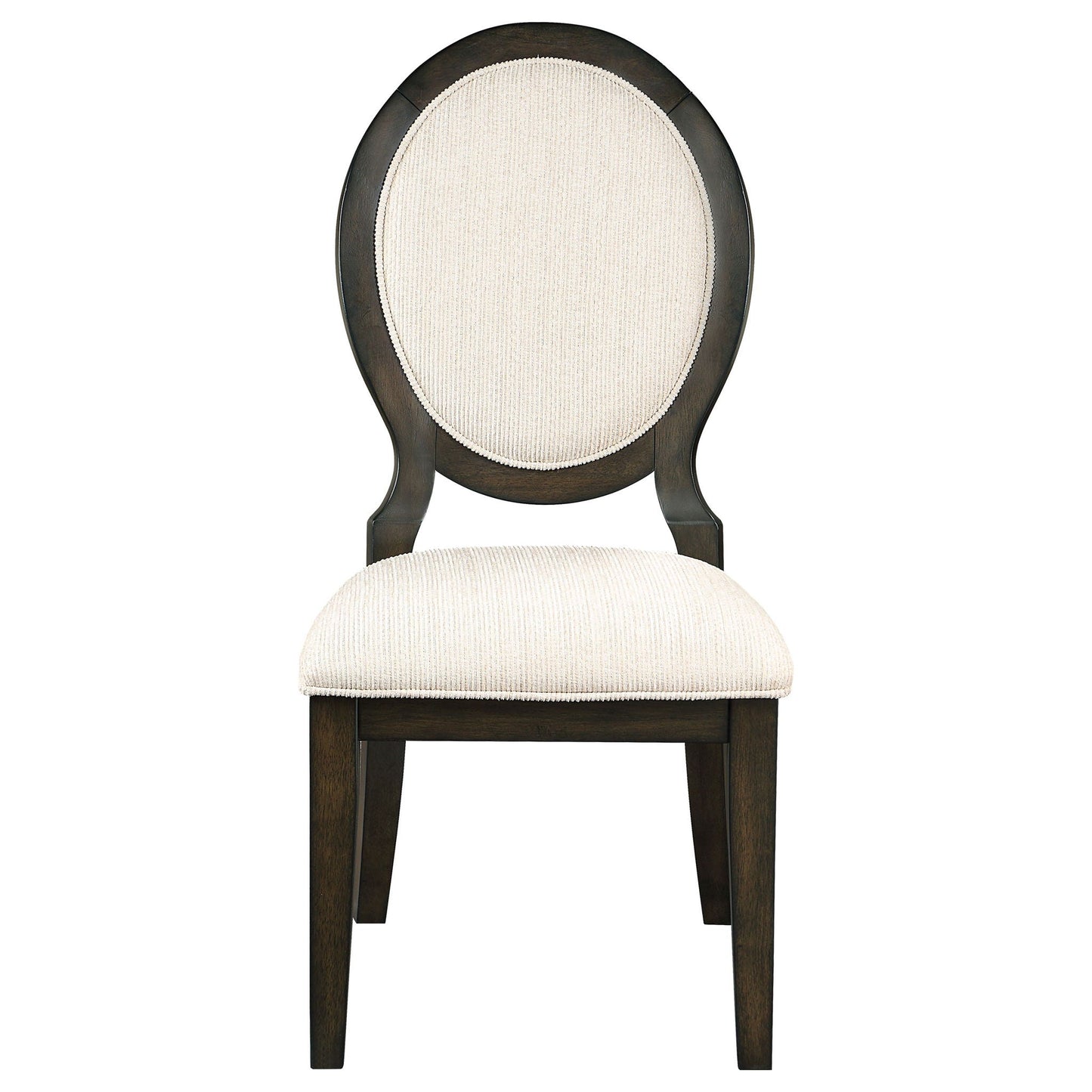 Fulton - Oval Back Dining Side Chair (Set of 2) - Espresso