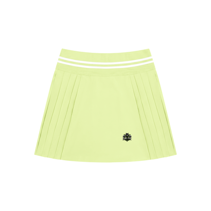 Loki & Ivy Women's Pleated Mini Skirt