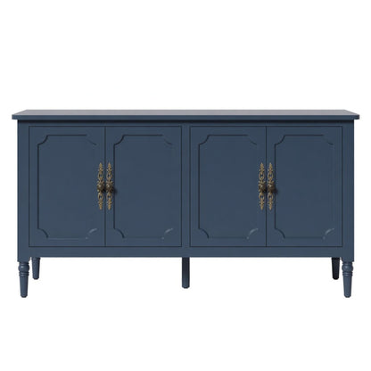 Vintage Buffet Cabinet With Adjustable Shelves