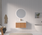 30" Bathroom Vanity with Sink - Wall Mounted Floating Cabinet