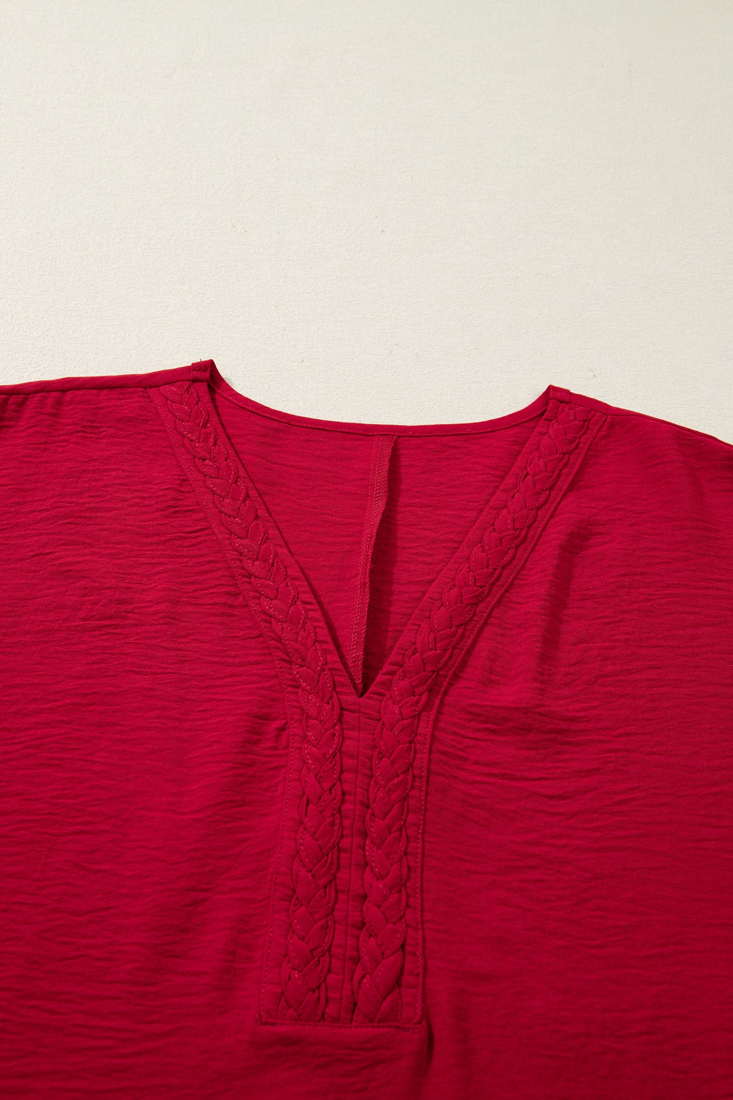 Willow Trim Half Sleeve Blouse