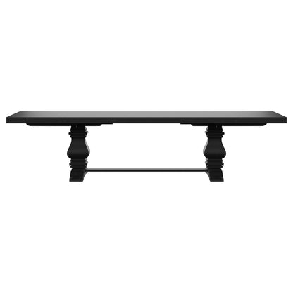 Florence 7-piece 126-inch Extension Dining Table Set Grey