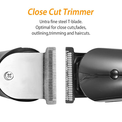SHINON Men Electric Hair Clipper Trimmer Rechargeable Beard Shaver Razor Nose Trimmer Set