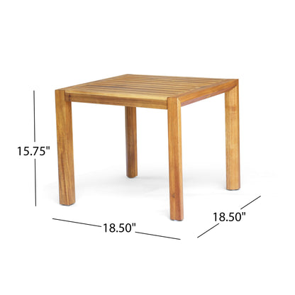 Celestaria 3-Piece Outdoor Chat Set with Adirondack Chairs, Cushions and Side Table