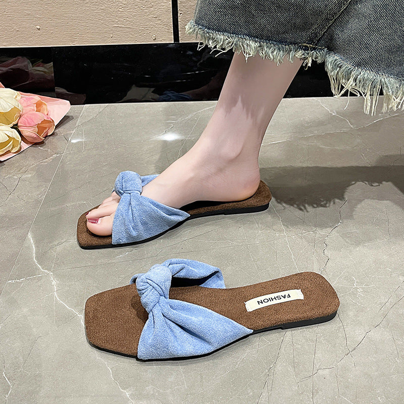 Suede Sandals For Women New Summer Style