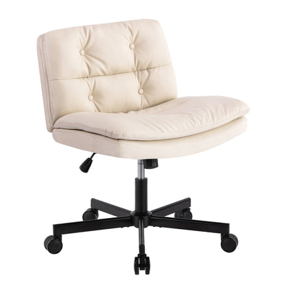Upgrade! Larger Size 360° Swivel Home Office Desk Chair with Wheels