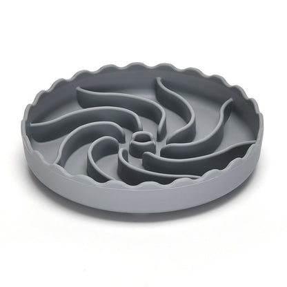 Slow Food Bowl For Dogs Food Grade Silicone Bowl For Slow Pet Food With Suction Cup Non-slip For Licking Rice