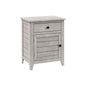 Accent Nightstand, Storage Drawer, Transitional