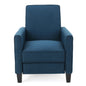 Upholstered Push Back Recliner Chair For Living Room