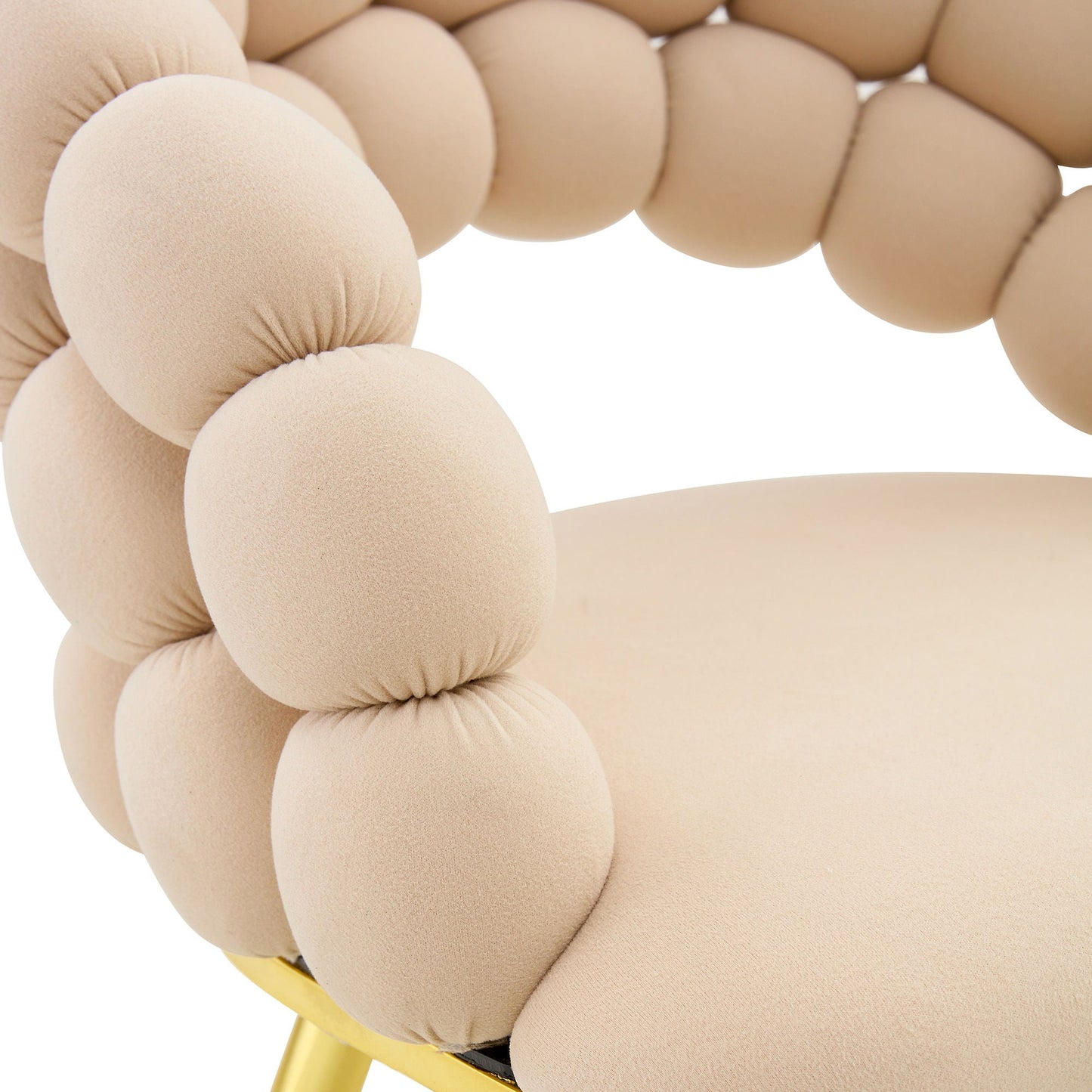 Puffy Bubble, Ball Chain Chairs For Dining Room (Set of 2)