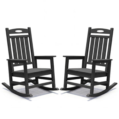 Outdoor Rocking Chair Set of 2