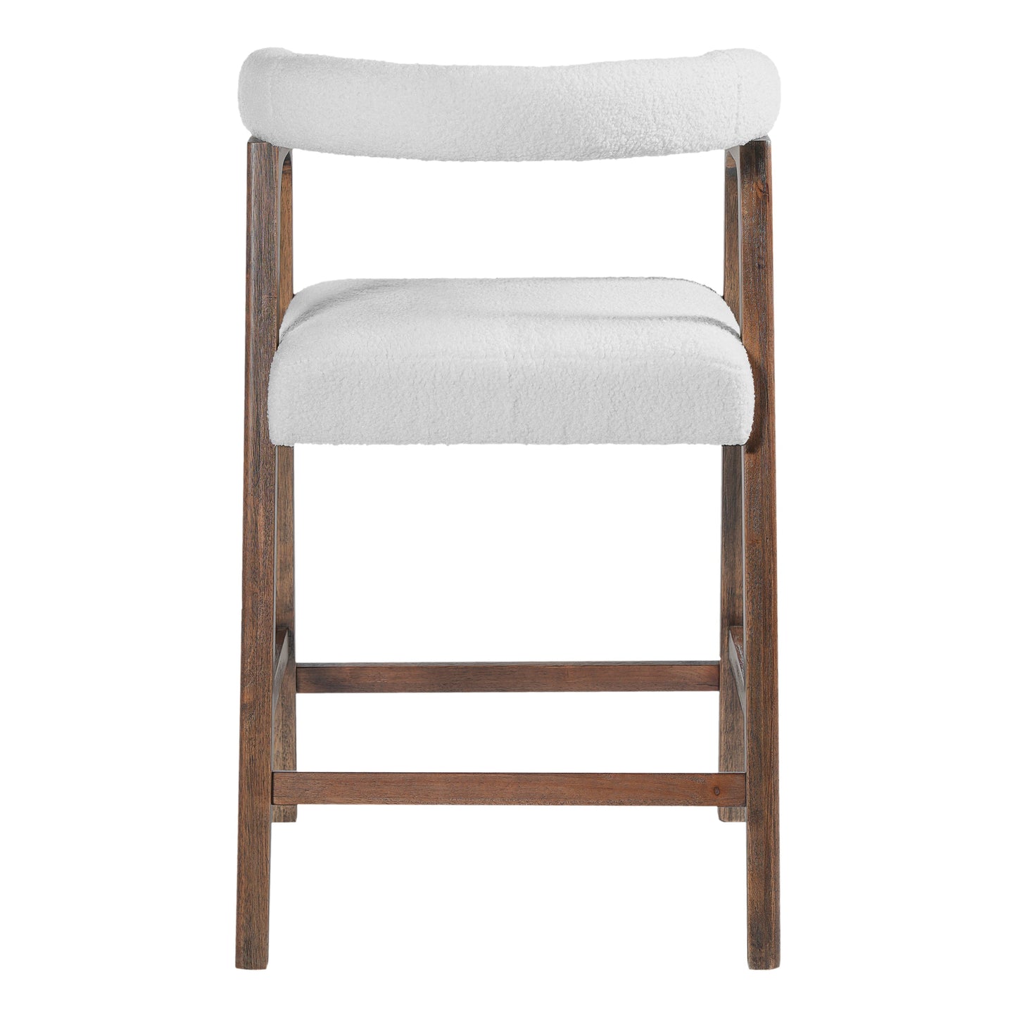 26'' Seat Height Bar Stools with Back - Set of 2