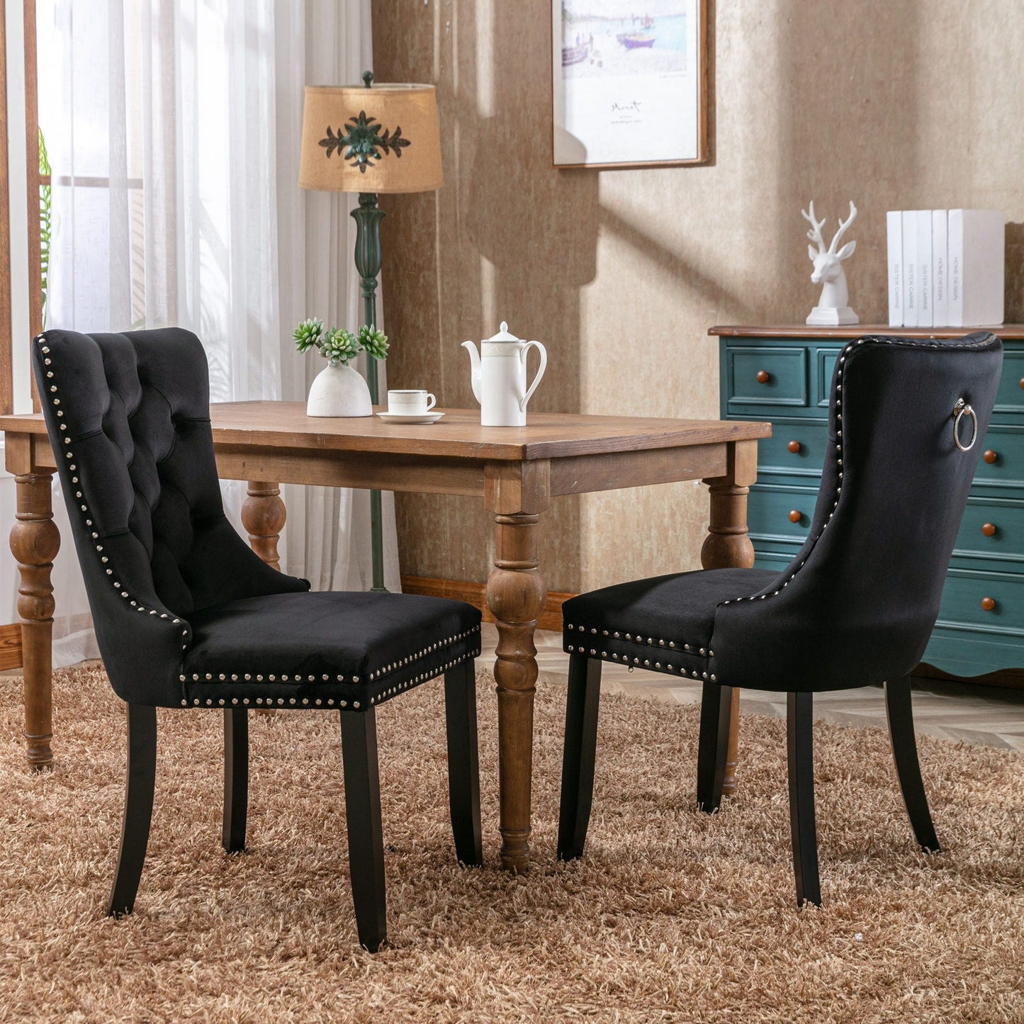 Nikki - High-End Tufted Dining Chair (Set of 2)