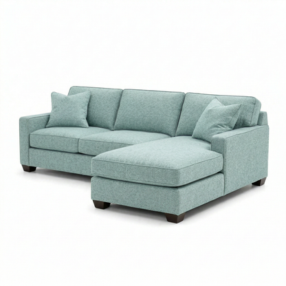 Clifford Sectional Sofa – Made in USA with Custom Fabric Options