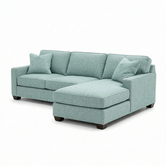 Clifford Sectional Sofa – Made in USA with Custom Fabric Options