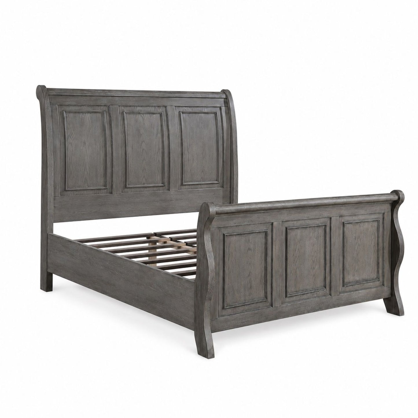 3 Piece Bedroom Set, Bed With 2 Nightstands