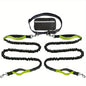 New Product Amazon Cross-Border Pet Dog Running Leash Set Reflective Night Running Waist Bag