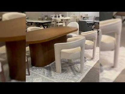 Gamarya - Dining Table - Dark Oak