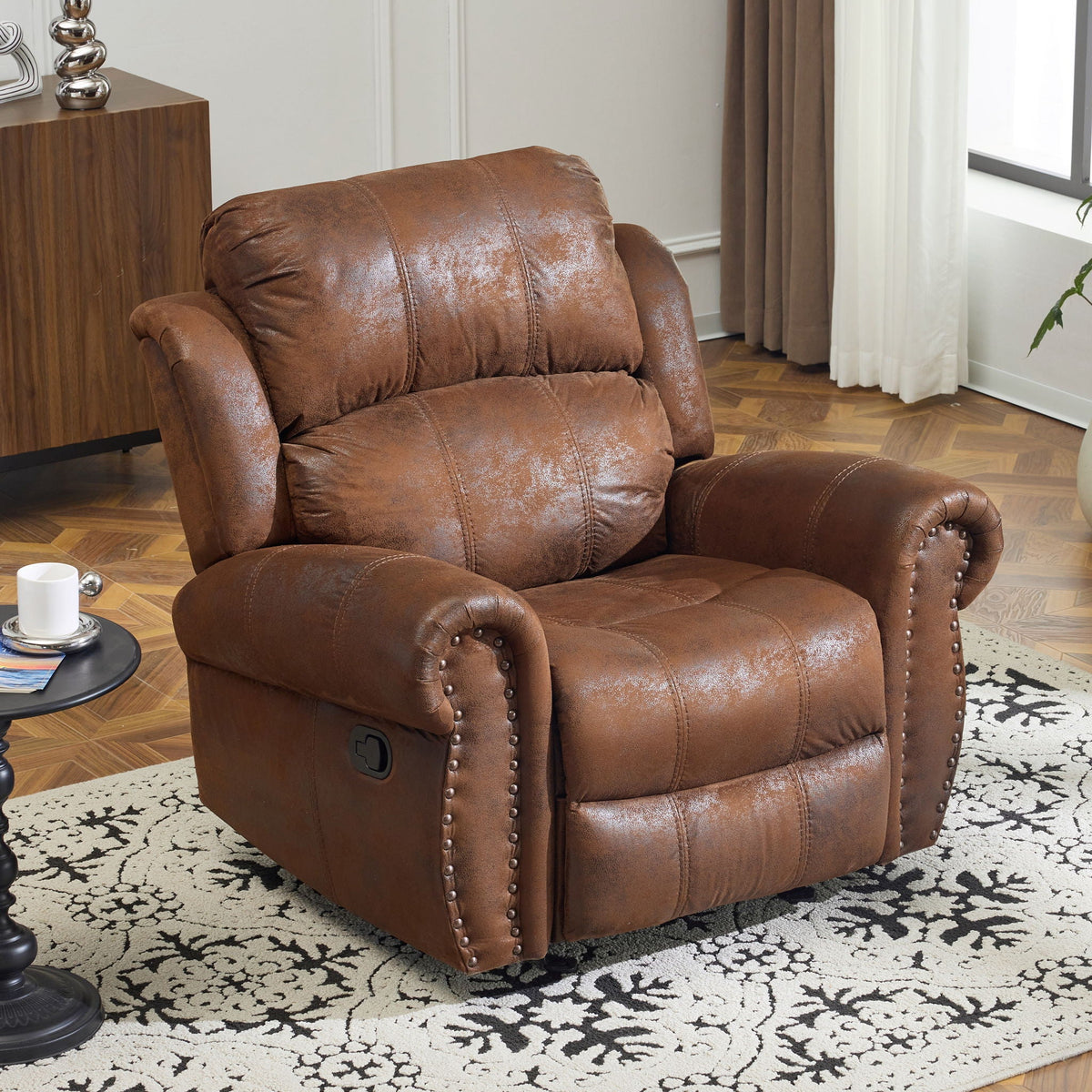 Wide Standard Manual Glider Recliner