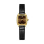 Genuine Leather Womens Watch Retro Square Dial Waterproof And Subtly Luxurious