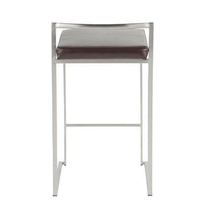 Fuji - Elegant Design Contemporary Stackable Counter Stool