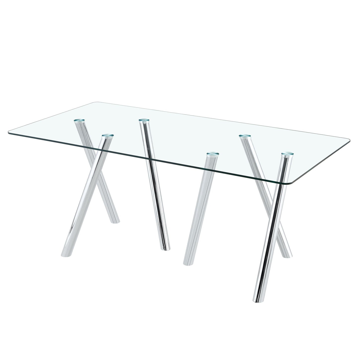 Dining Table With Transparent Surface