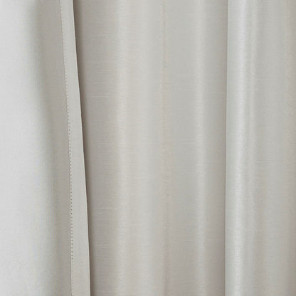Twist Tab Total Blackout Window Curtain Panel White 50x95
