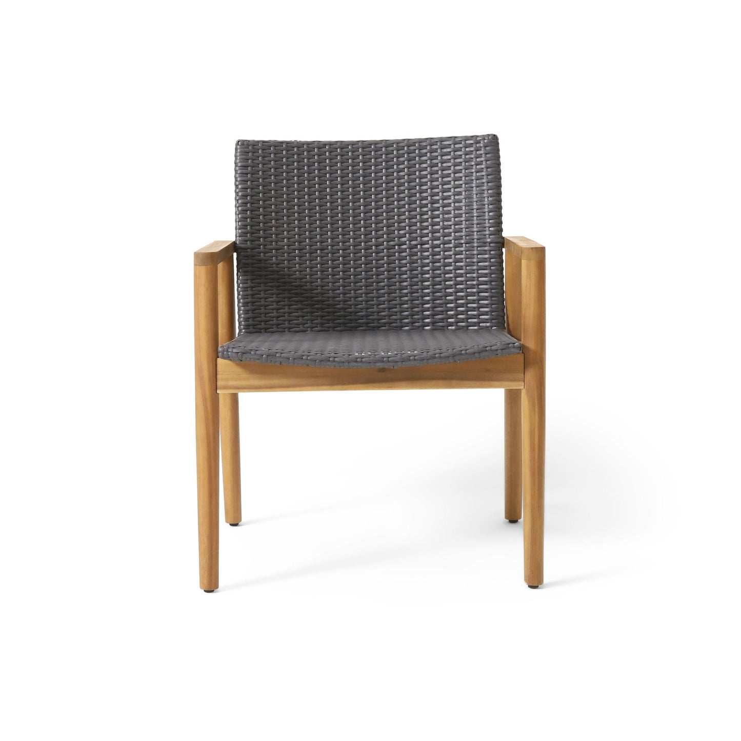 Tranquilize Outdoor Wooden Club Chair Set of 2 - Light Brown