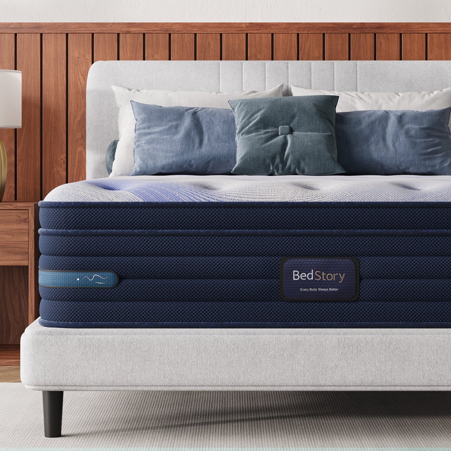 Bedstory Spine Align 12" Full Firm Pressure Relieving Cooling Hybrid Mattress