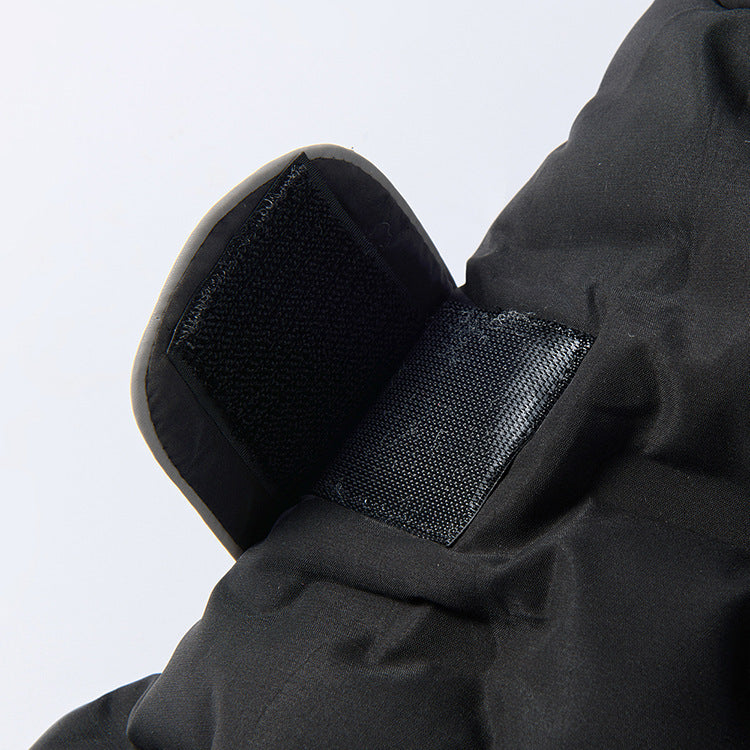 Water- And Wind-Resistant Velcro Jacket For Medium To Large Dogs