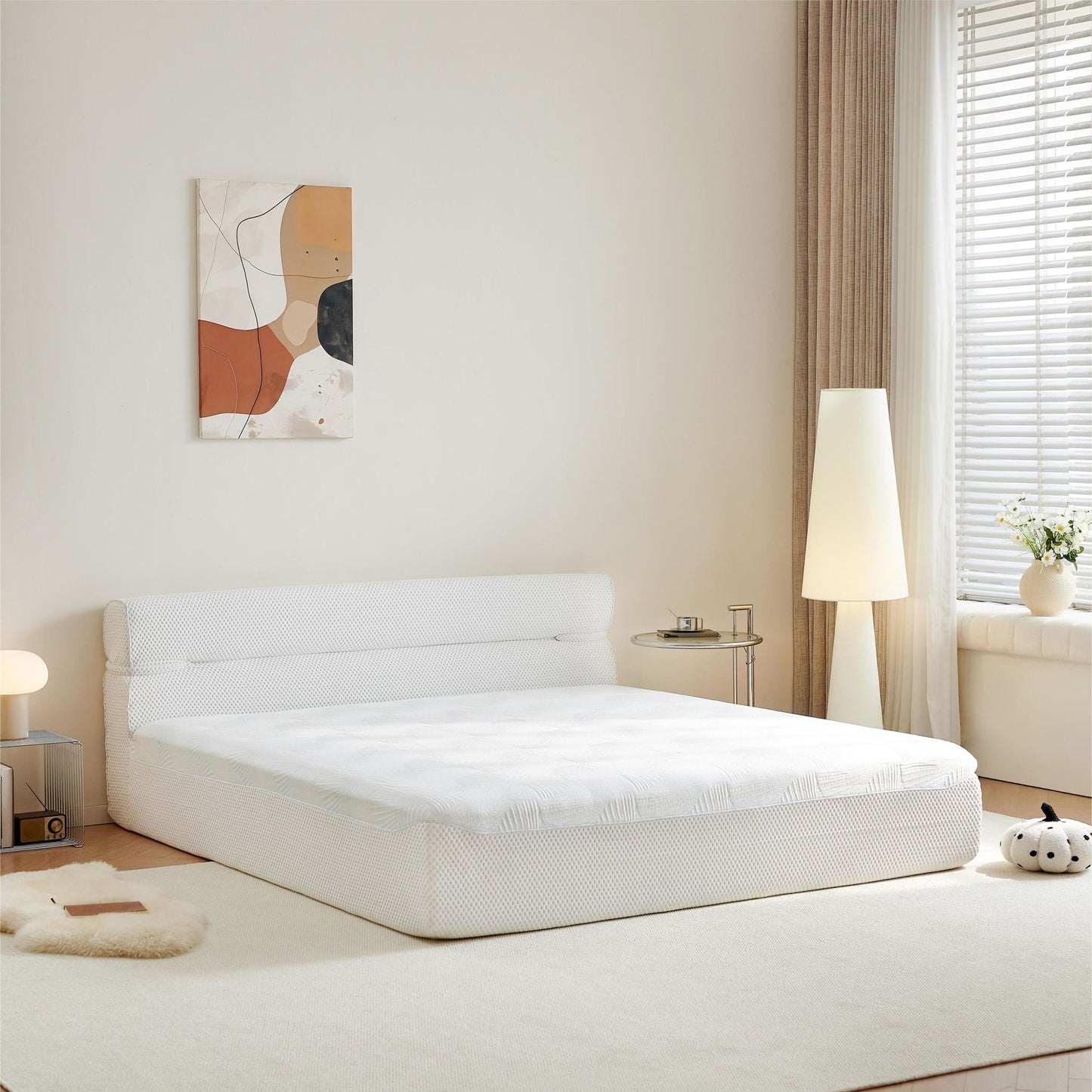 Mattress & Bed Frame With Cool, Pressure Relief, Motion Isolation