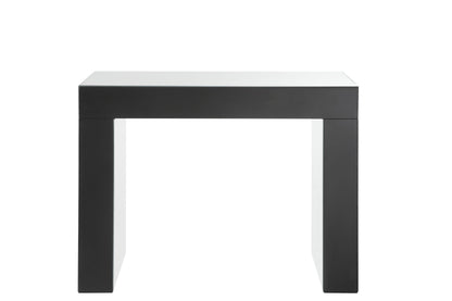 Nysa Mirrored & Faux Crystals Vanity Desk
