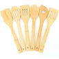 6Pcs Cooking Utensil Bamboo Wooden Spoons Spatula Kitchen Cooking Tools Nonstick Wooden Cookware Kitchen Gadgets