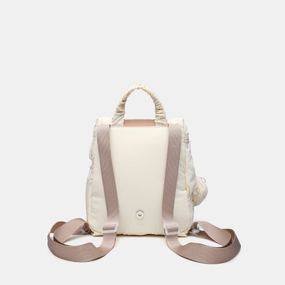 Elegant Folded Hobo Bag Ladies - Lightweight Large Capacity Shoulder Bag & Casual Cloth Crossbody Bag