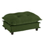73 Chenille Ottoman