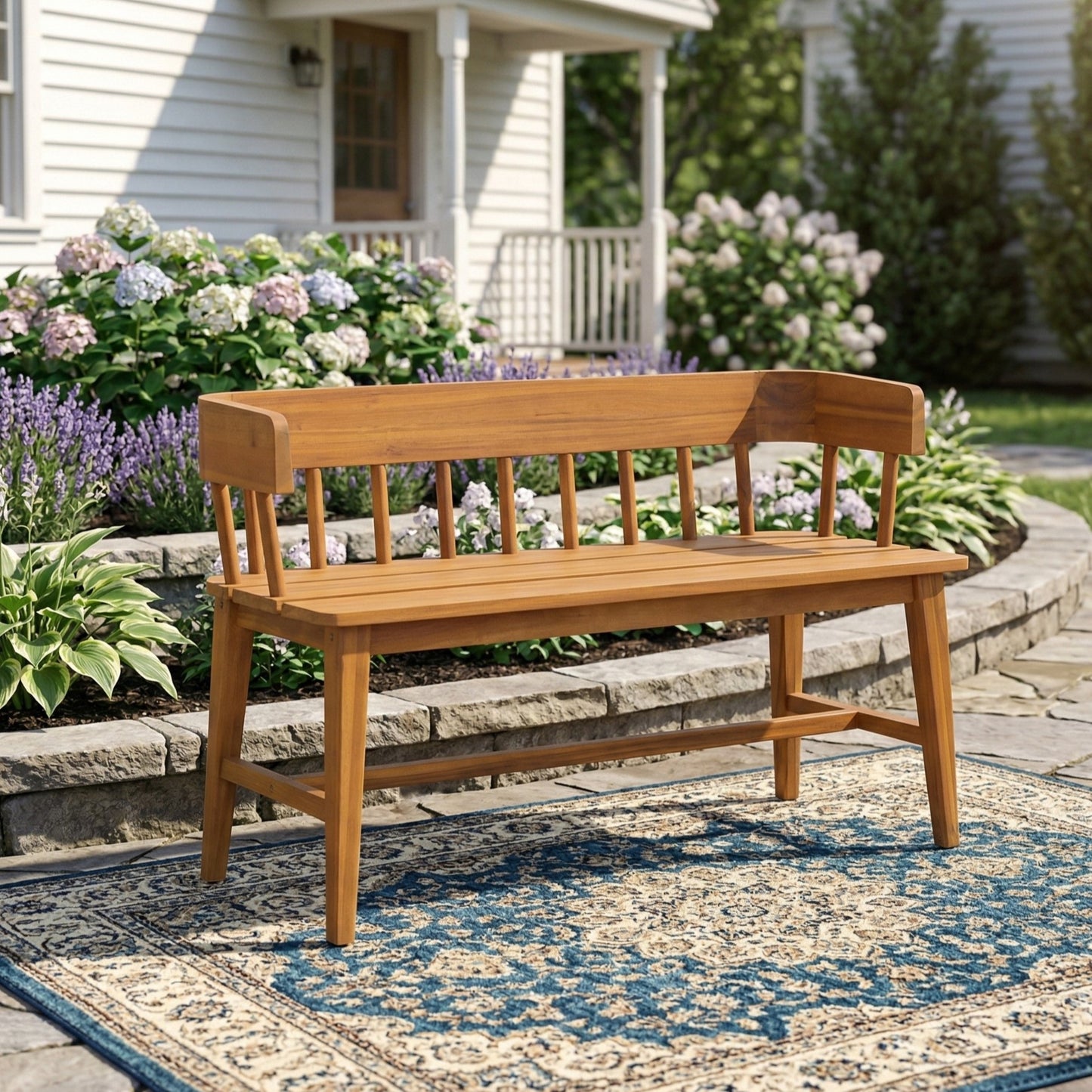 Bramley Outdoor Acacia Wood Bench