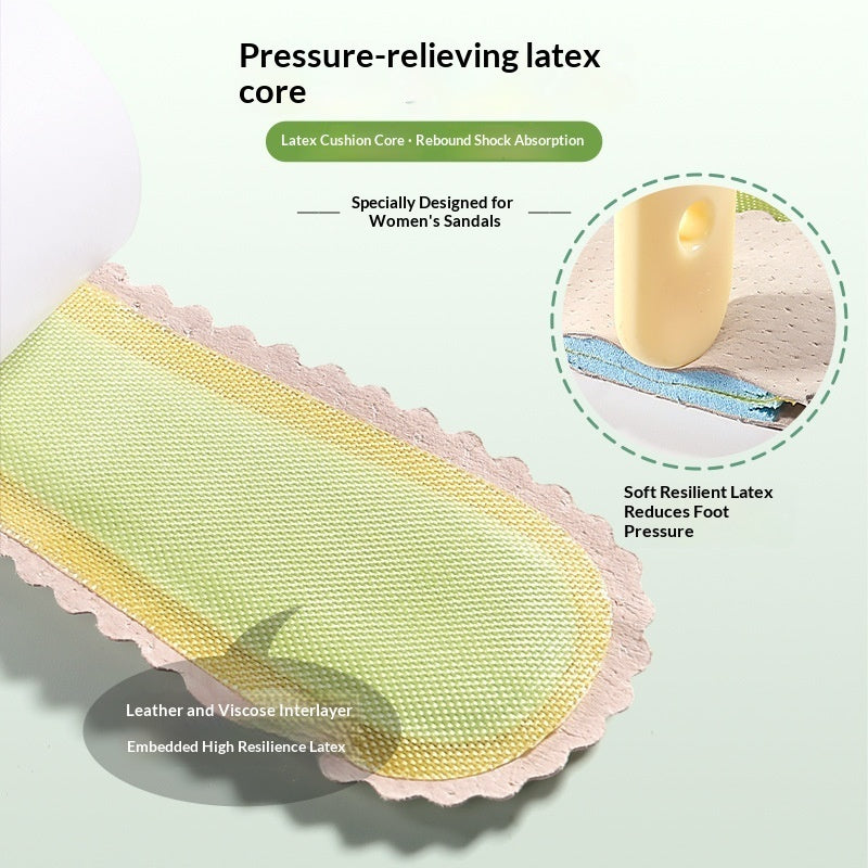 Self-adhesive Breathable High-heel Insolesperfect For Sweaty Feet